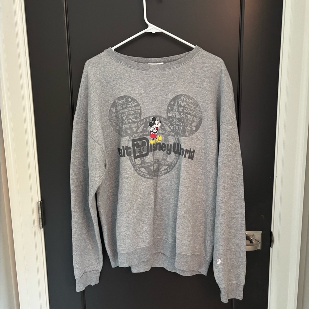 Walt Disney World Grey Crewneck